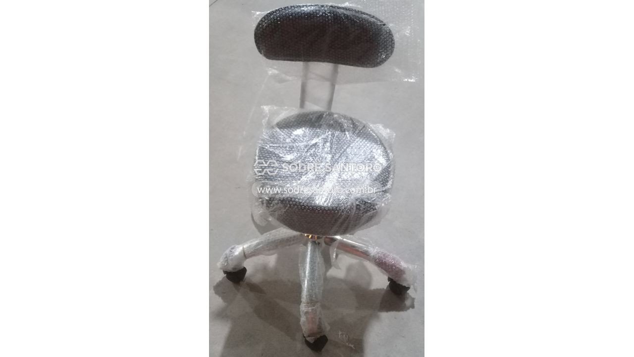 cadeira mocho preta