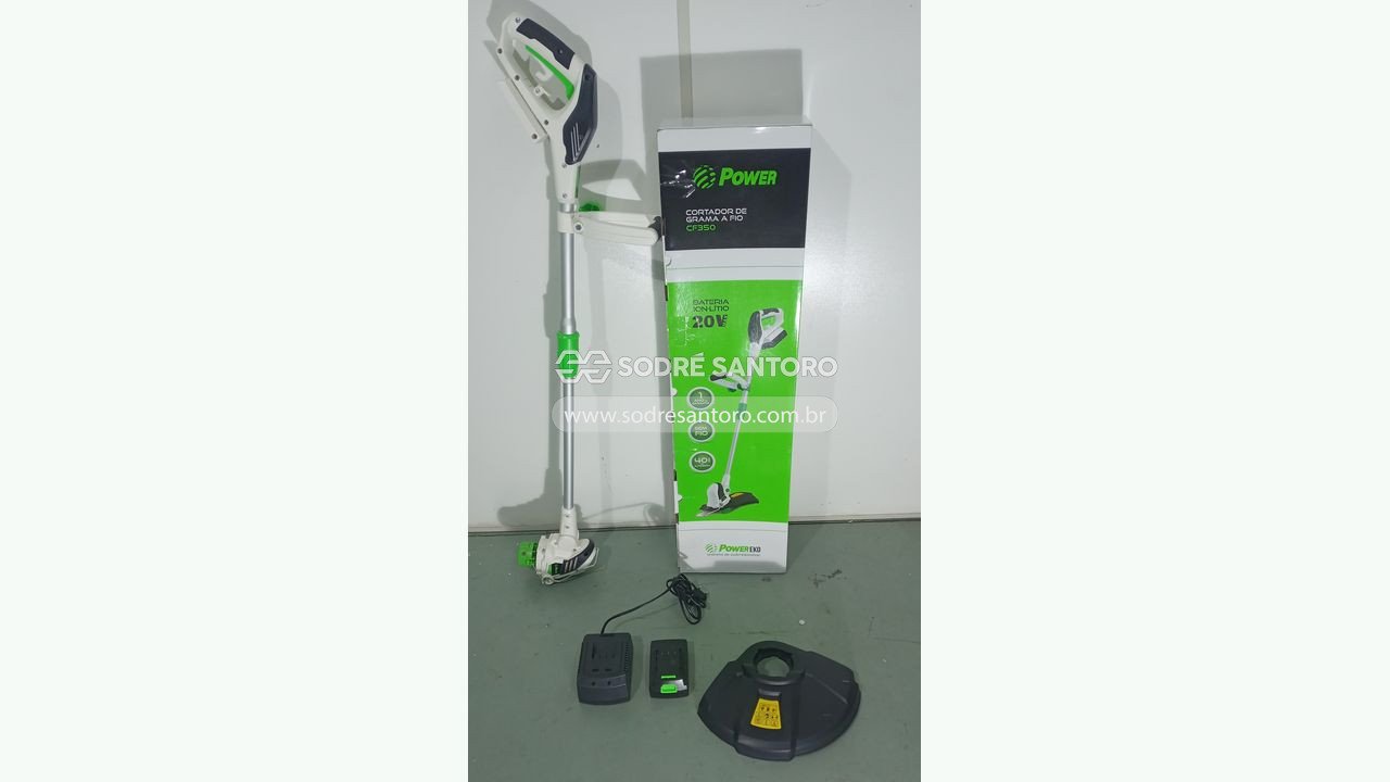 cortador de grama a fio power cf350