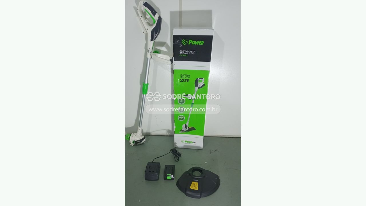cortador de grama a fio power cf350