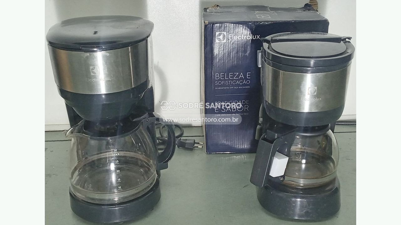 2 cafeteiras electrolux