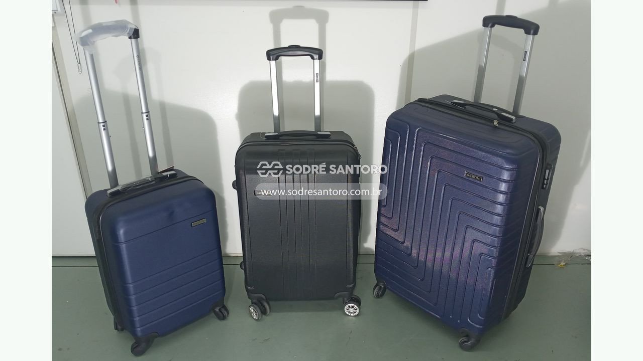 3 malas de bordo sestini
