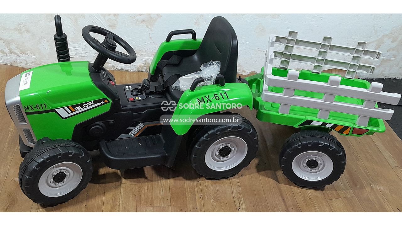 mini trator elétrico blow mx-611