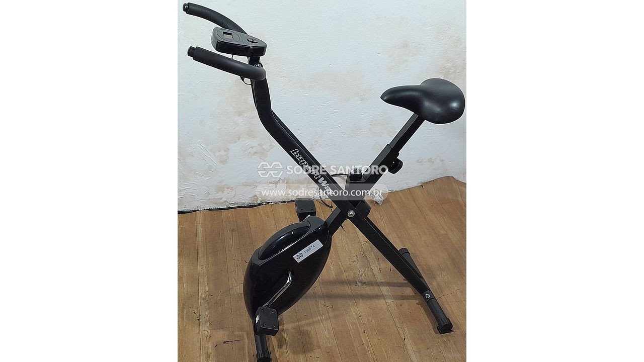 bicicleta ergométrica dobrável importway