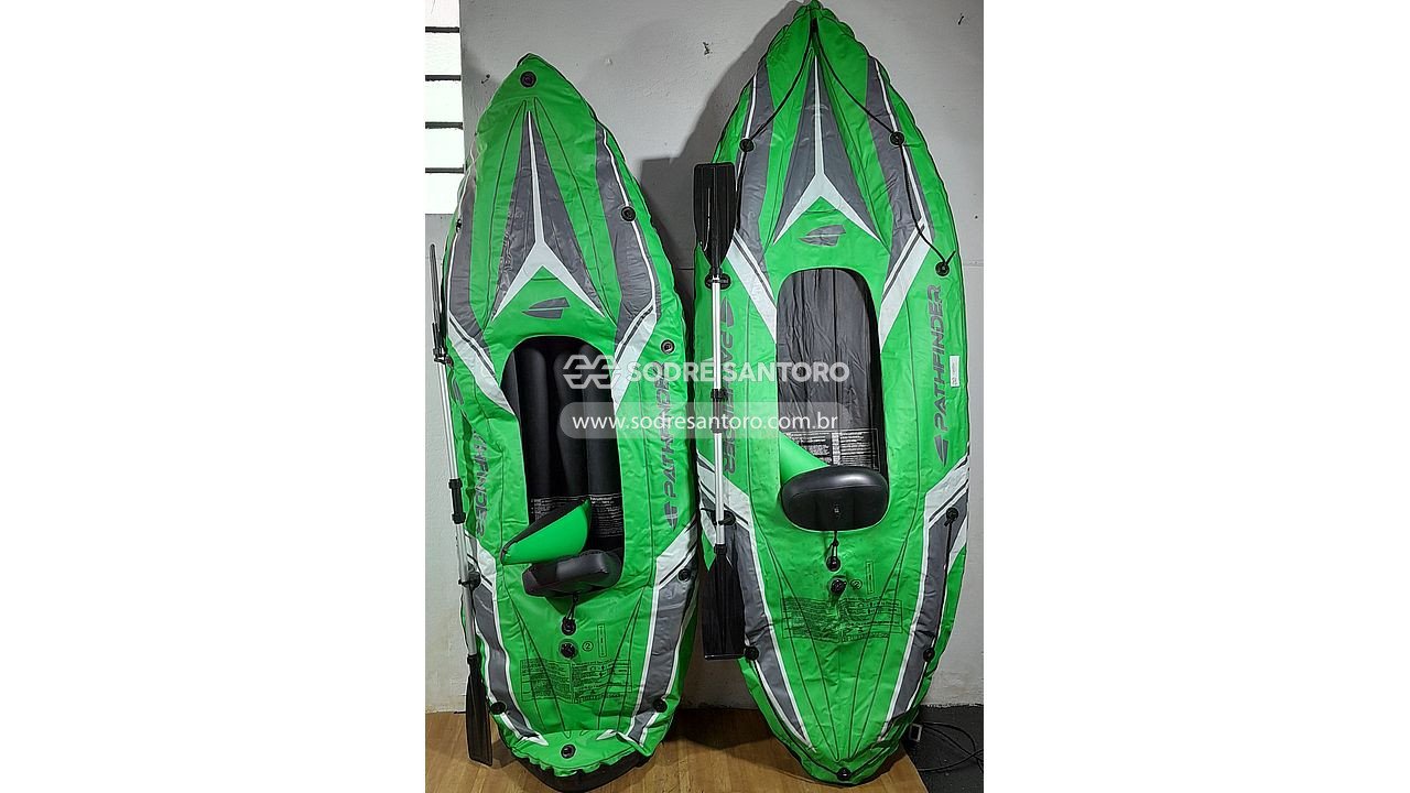 2 caiaques infláveis importway pathfinder