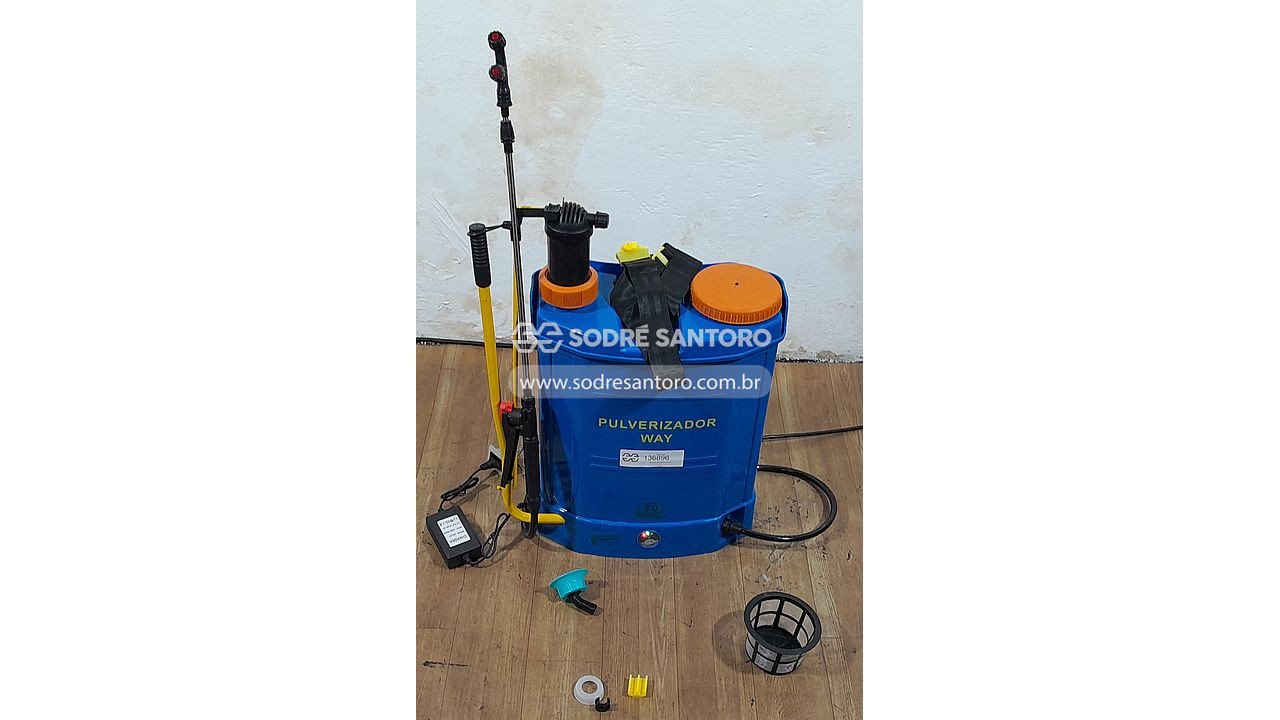 pulverizador à bateria importway 20l
