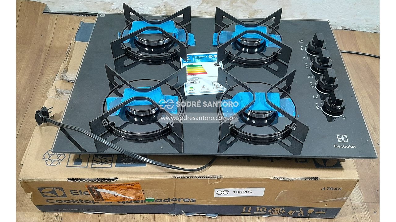cooktop 4 bocas electrolux ke4gr