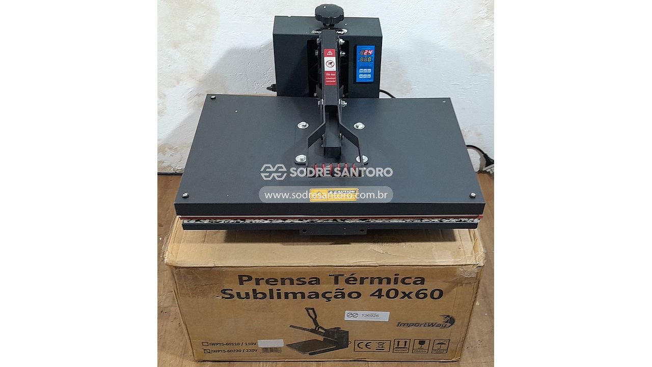 prensa térmica sublimação importway