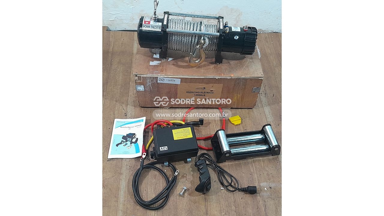 guincho elétrico importway iwge-12000