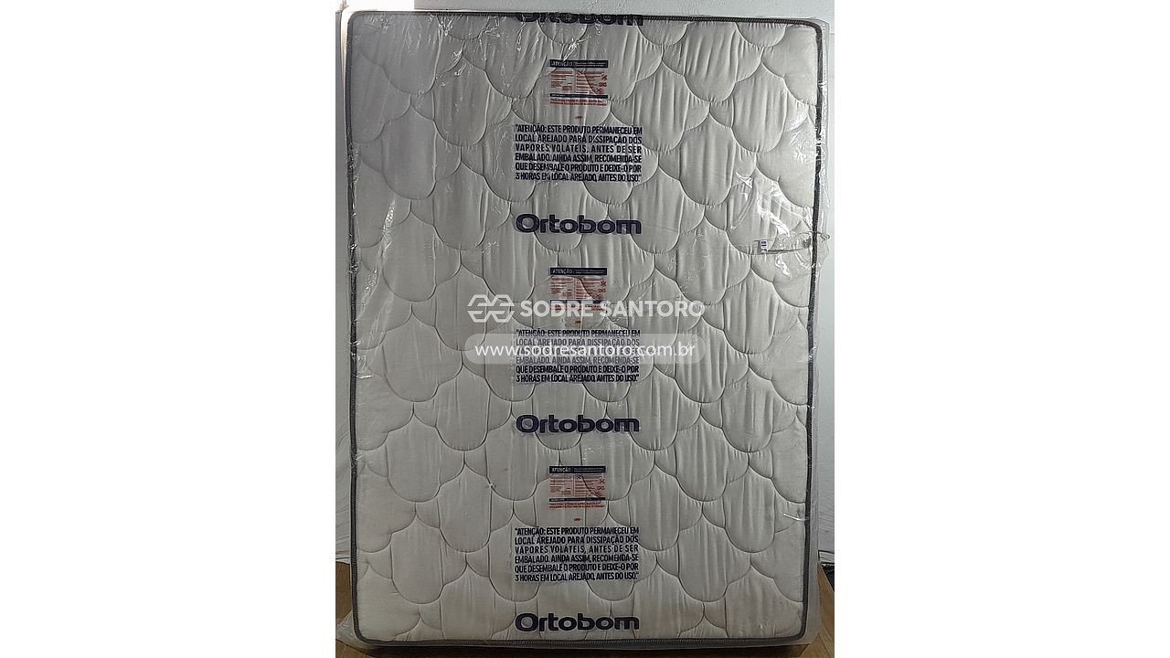 colhão casal ortobom 30x188x138cm