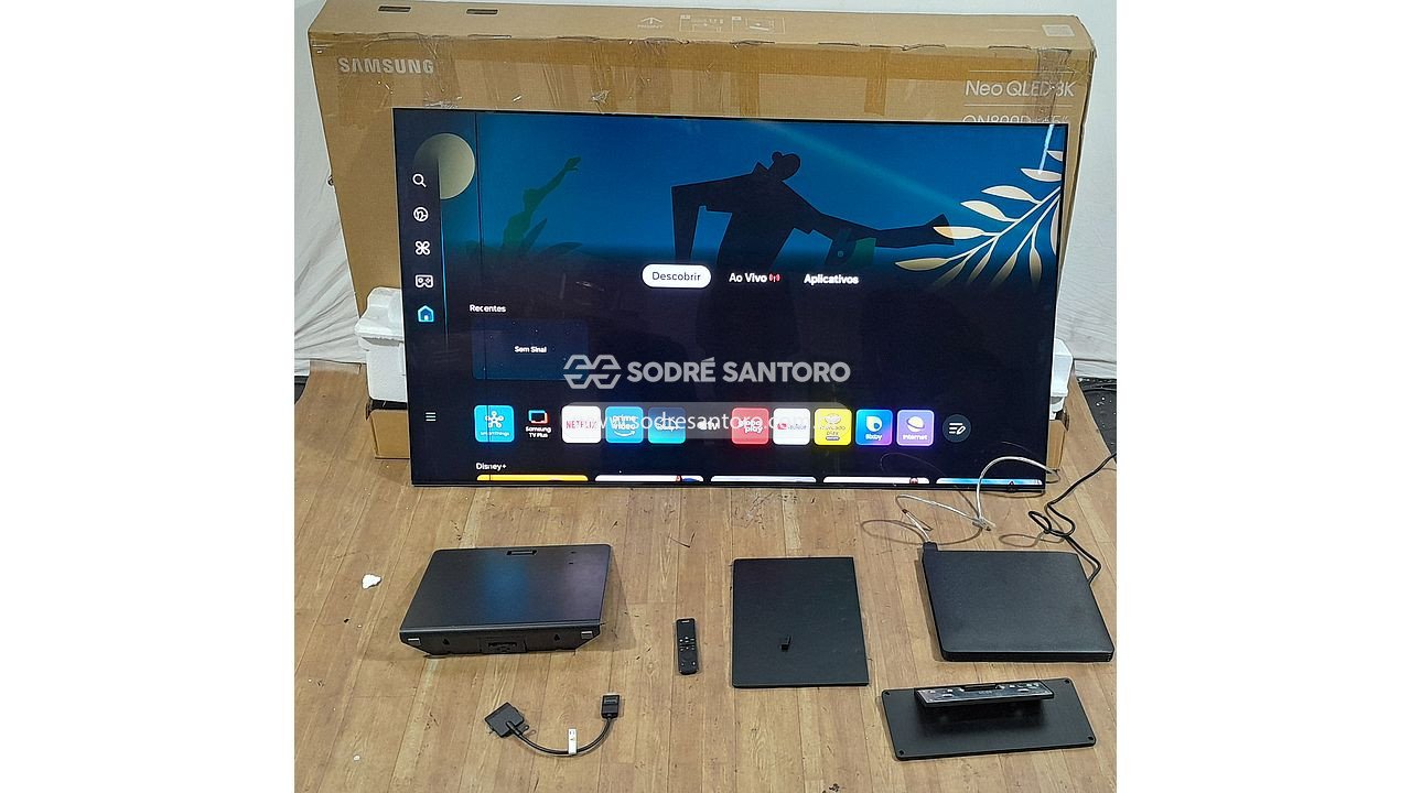 smart tv 65" samsung qn65qn800dgxd