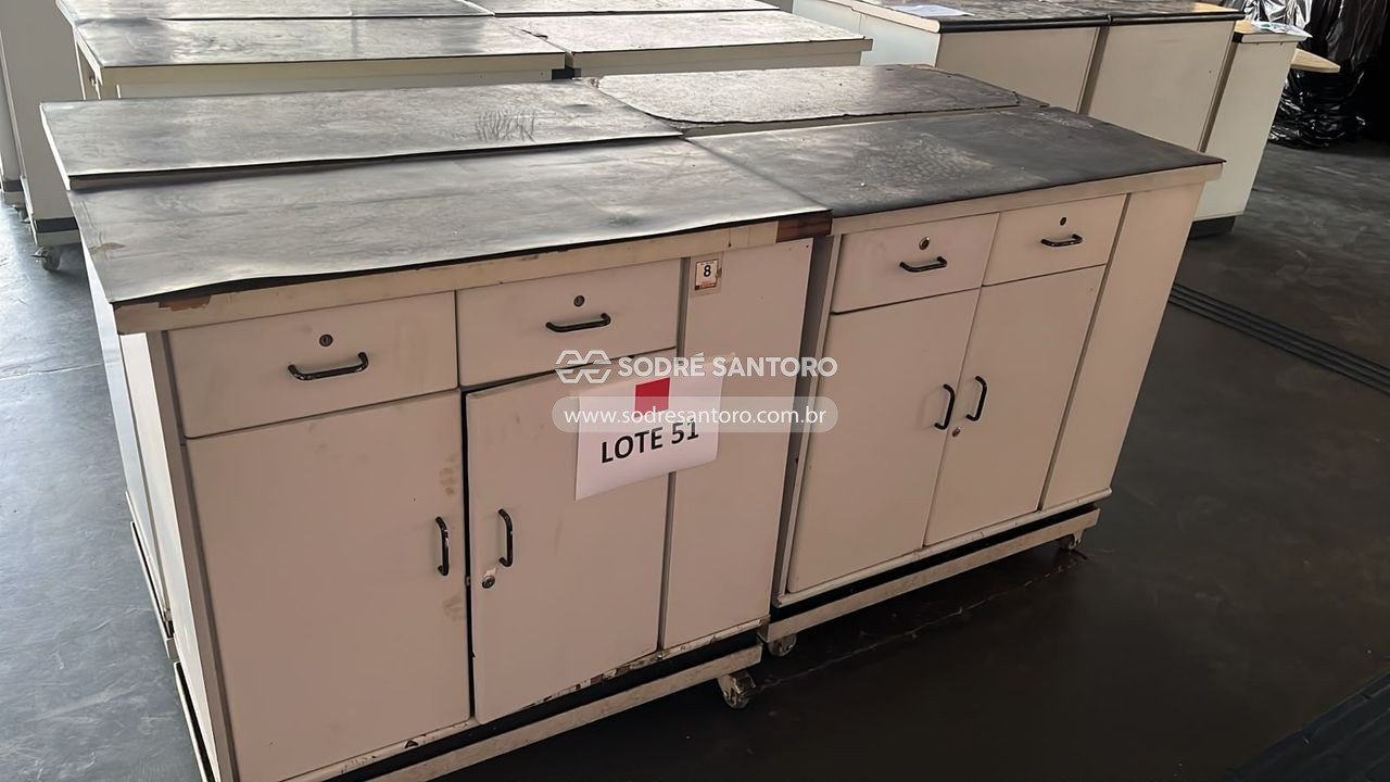 4 armários para fresadora dc 1470