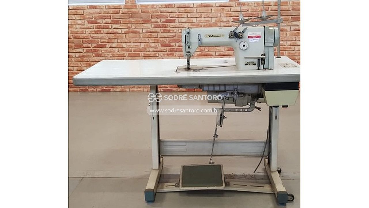 1 maquina costura ind. ponto corrente westman
