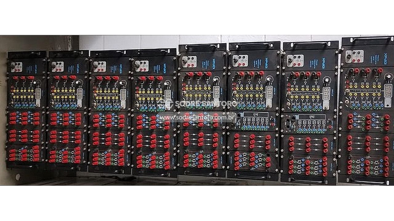 8 conjuntos para estudo de eletrônica de po