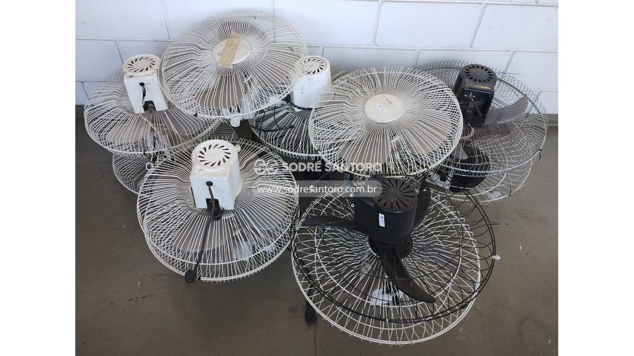 12 ventiladores de parede