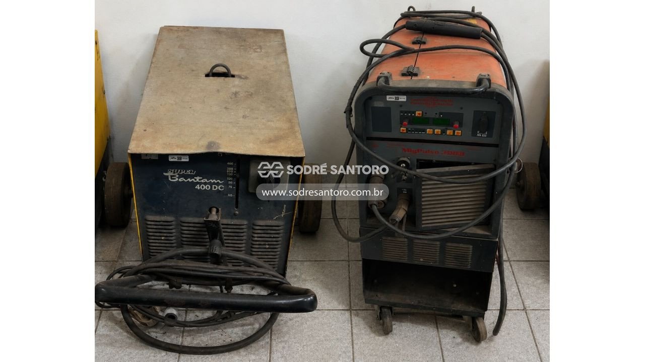 1 máquinas de solda bantam