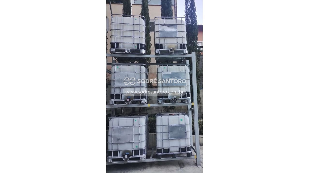 6 ibc container de 1000 litros