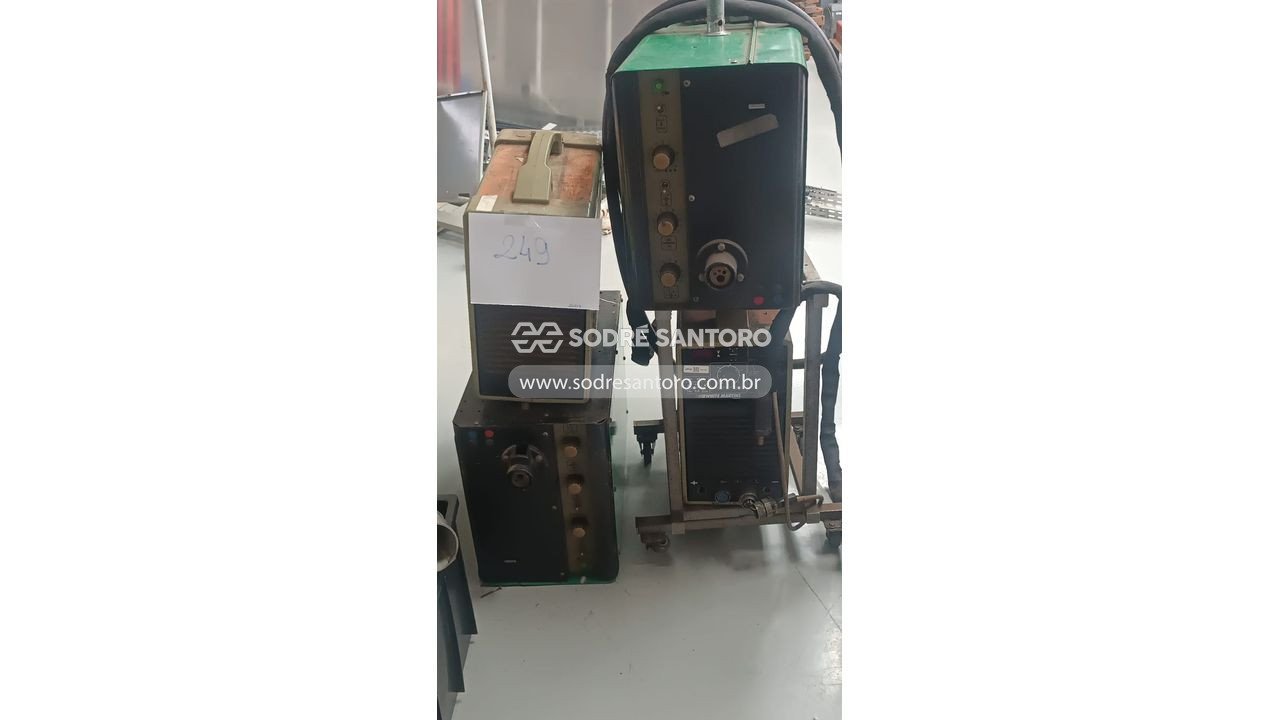 2 máquinas solda multiprocesso v 300i ln742