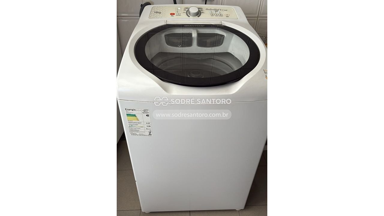 lavadora de roupas 12kg brastemp bwt12 127v