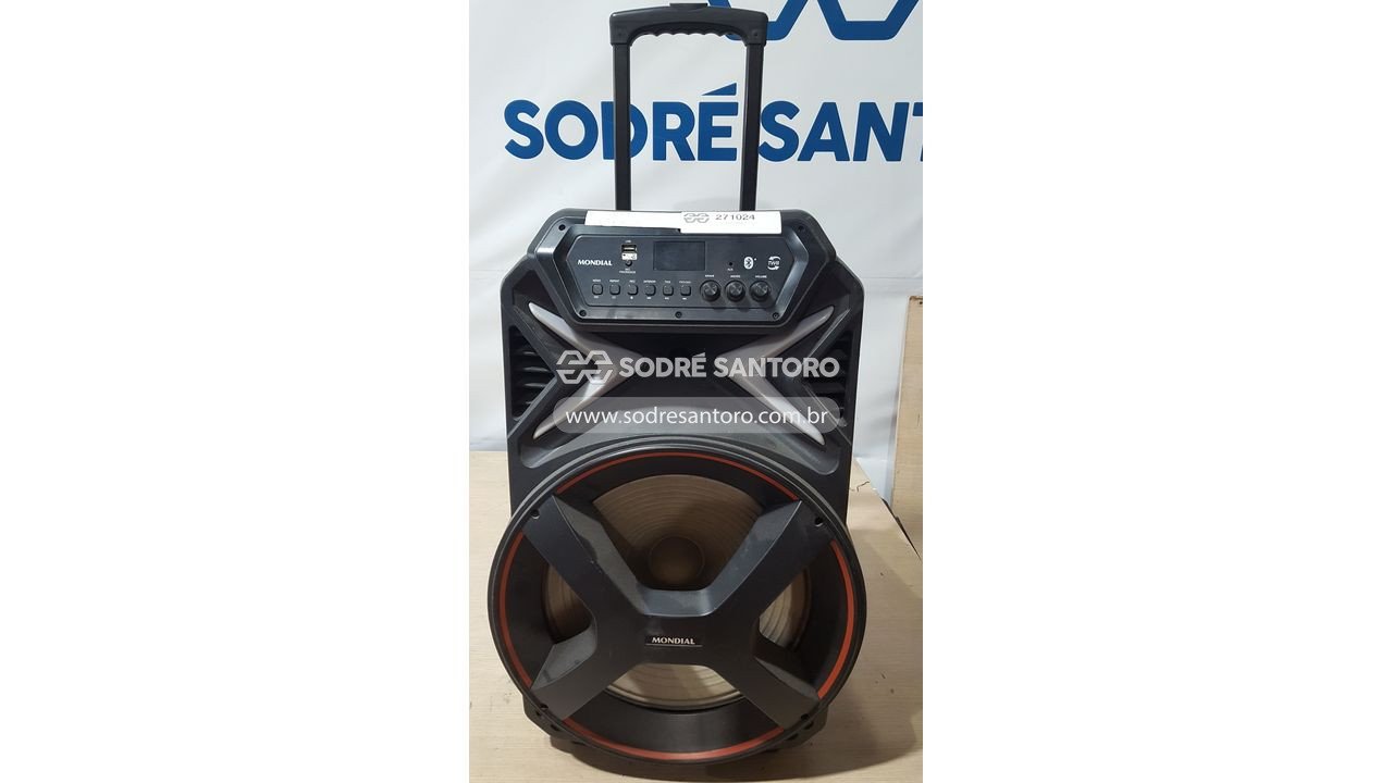 sucata caixa de som amplificadora mondial cm-700