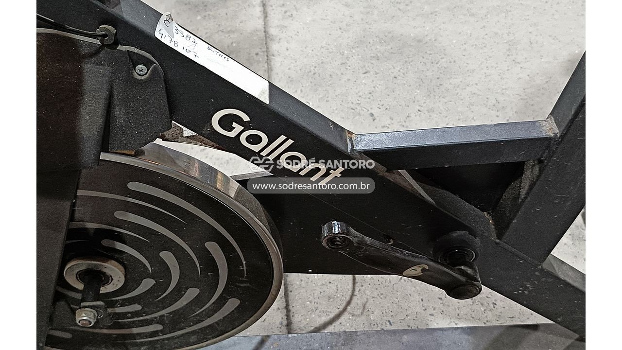 sucata de bicicleta ergométrica gallant