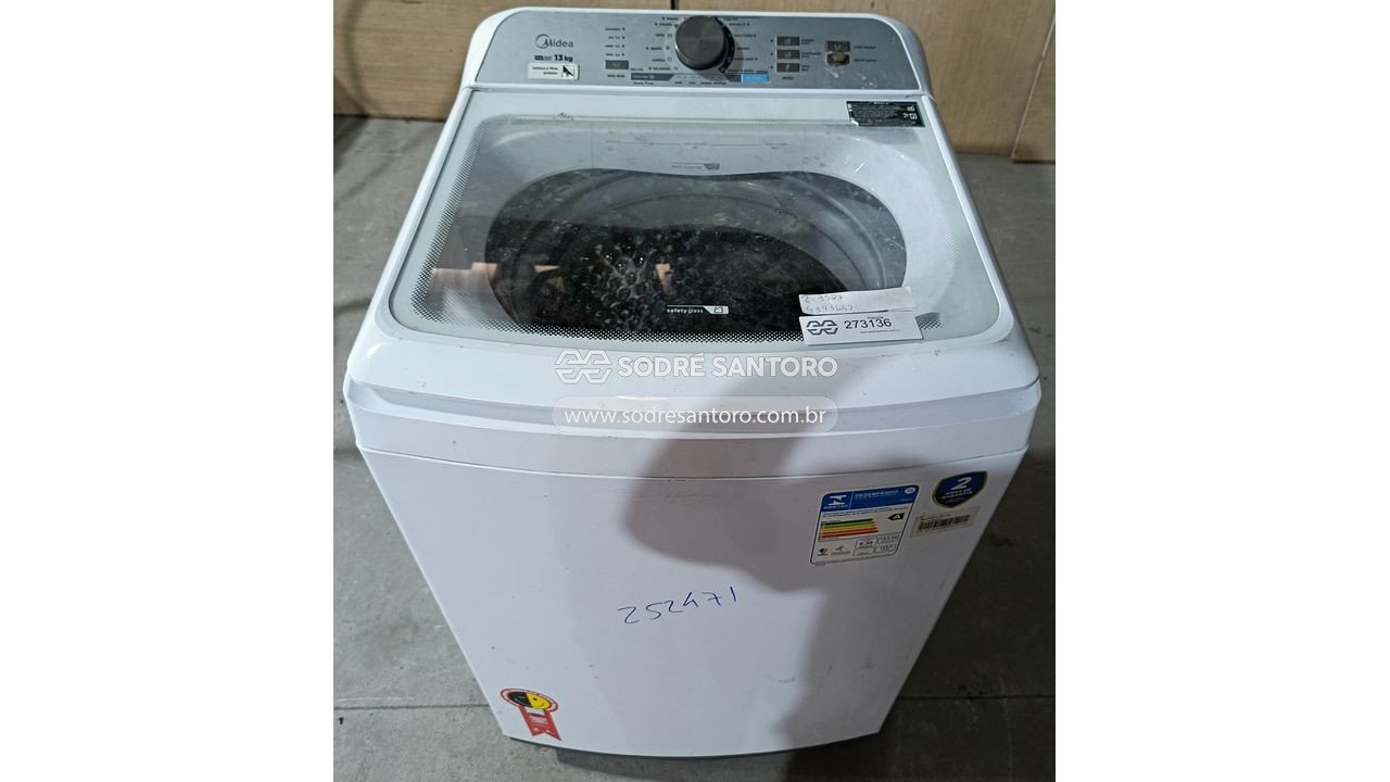sucata de lavadora de roupas 13kg midea