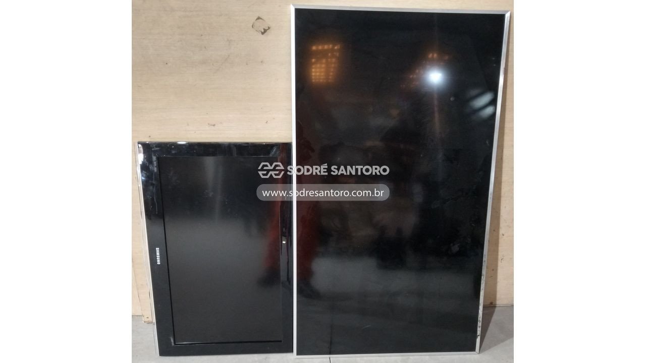 sucata de 2 tvs 32" / 55" samsung - ln32b30p2m / un55ku6400g