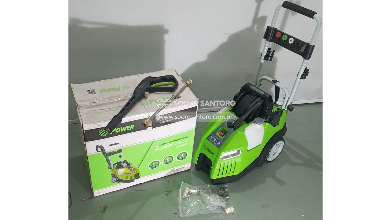 lavadora de alta pressão power pro-2800 psi