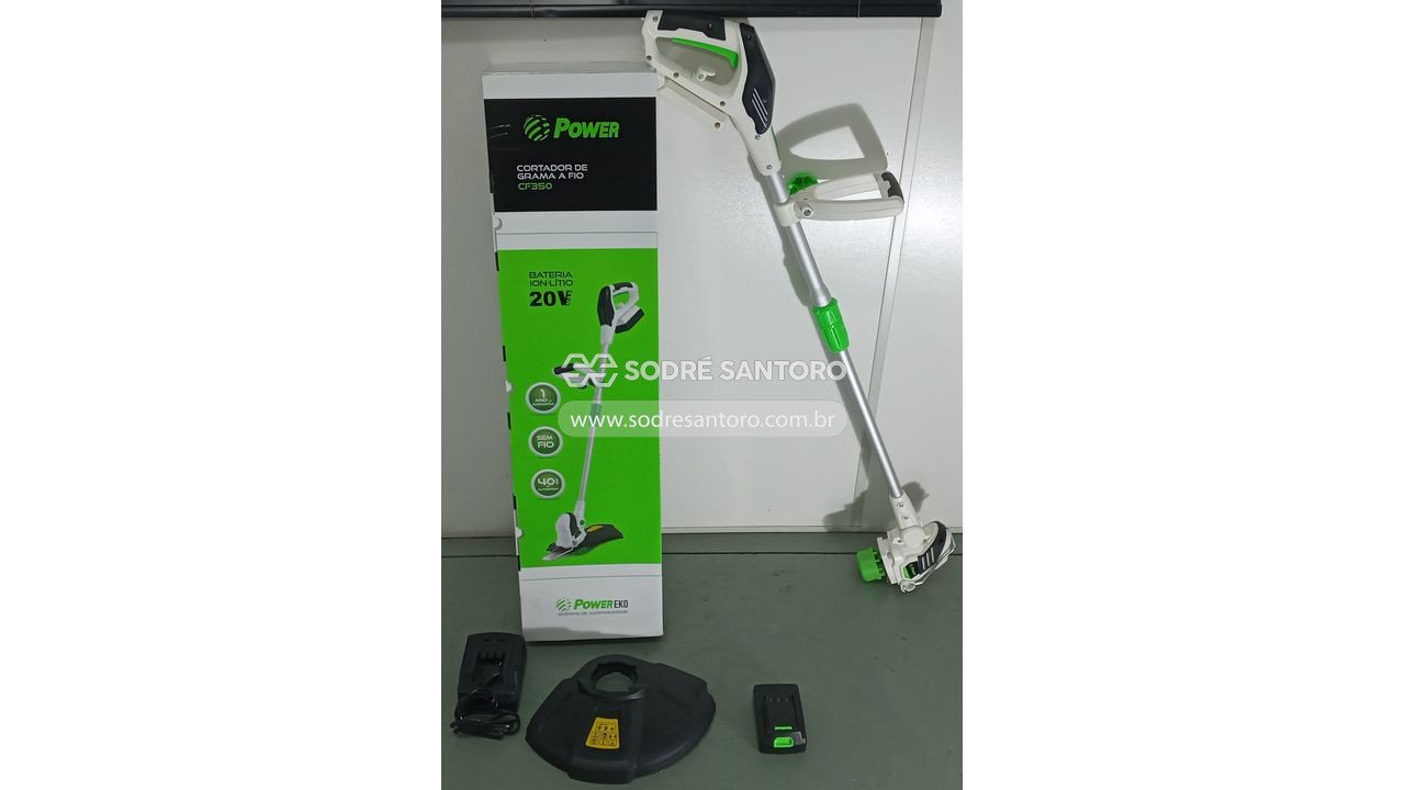 cortador de grama a fio power cf350