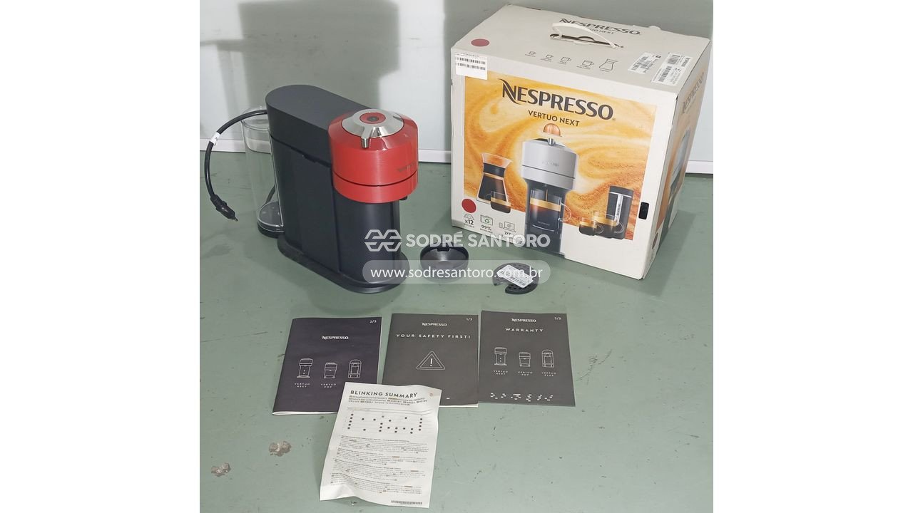 cafeteira nespresso vertuo next