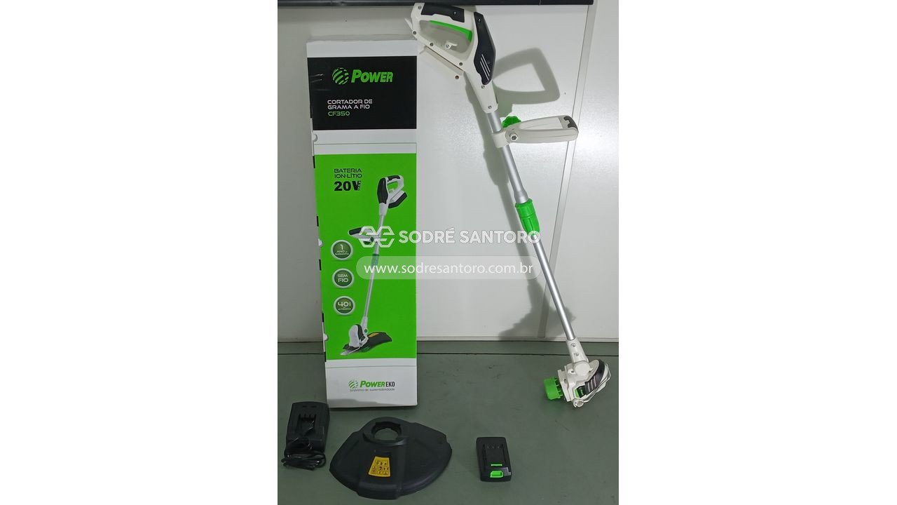 cortador de grama a fio power cf350