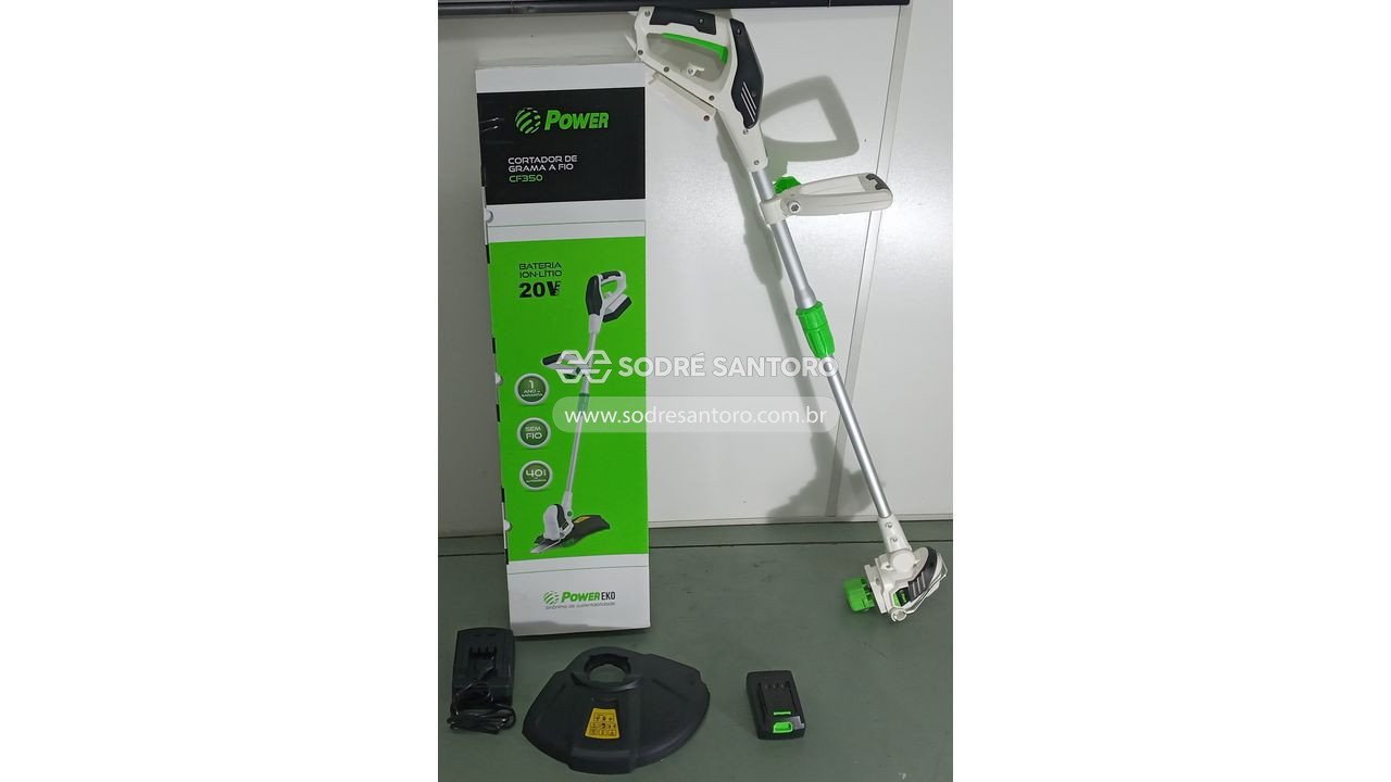 cortador de grama a fio power cf350