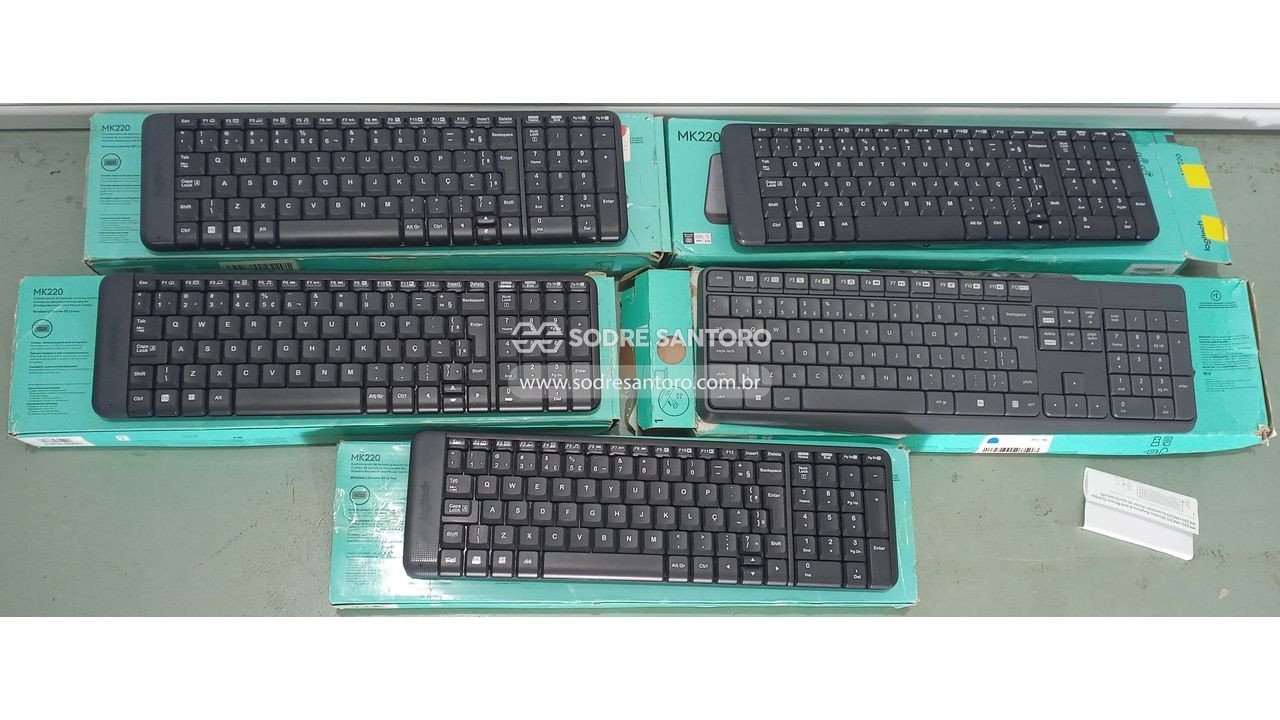 5 teclados logitech mk220