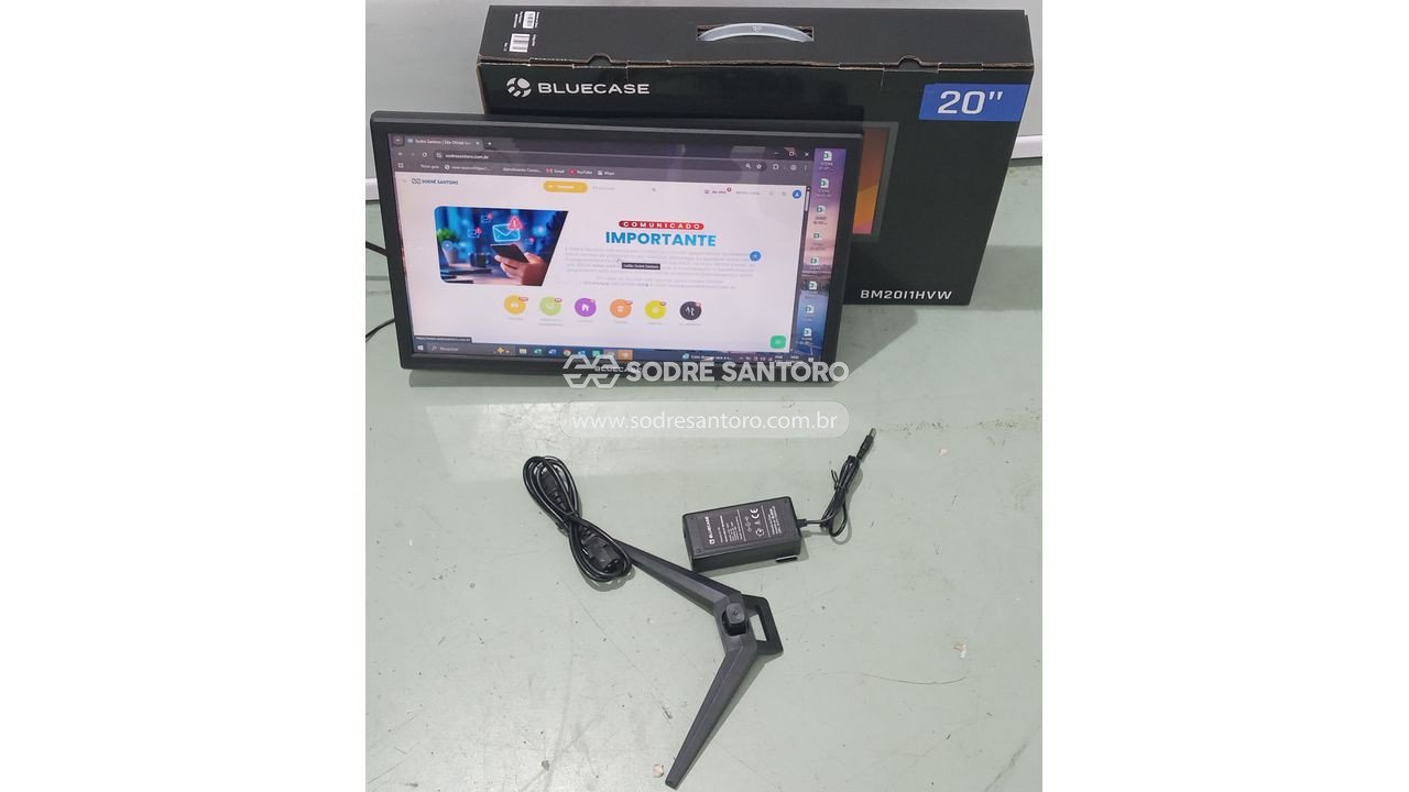 monitor led 20' bluecase bm20i1hvw