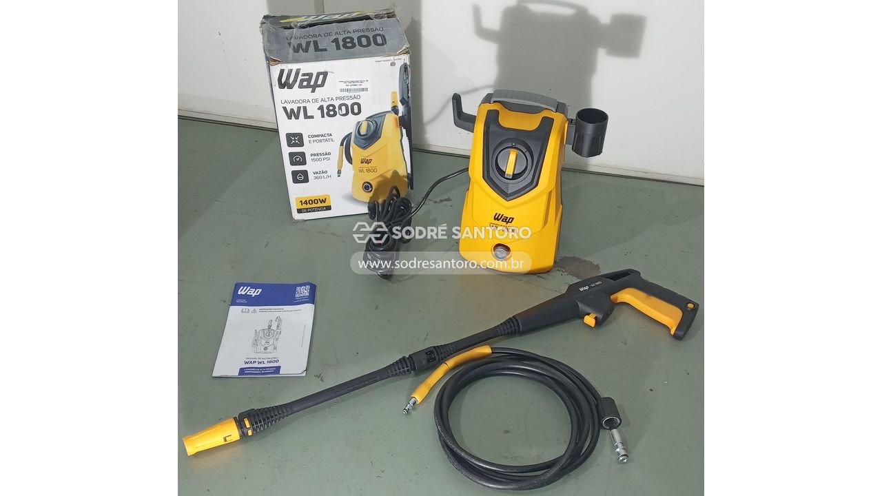 lavadora de alta pressão wap wl 1800 60hz 220v