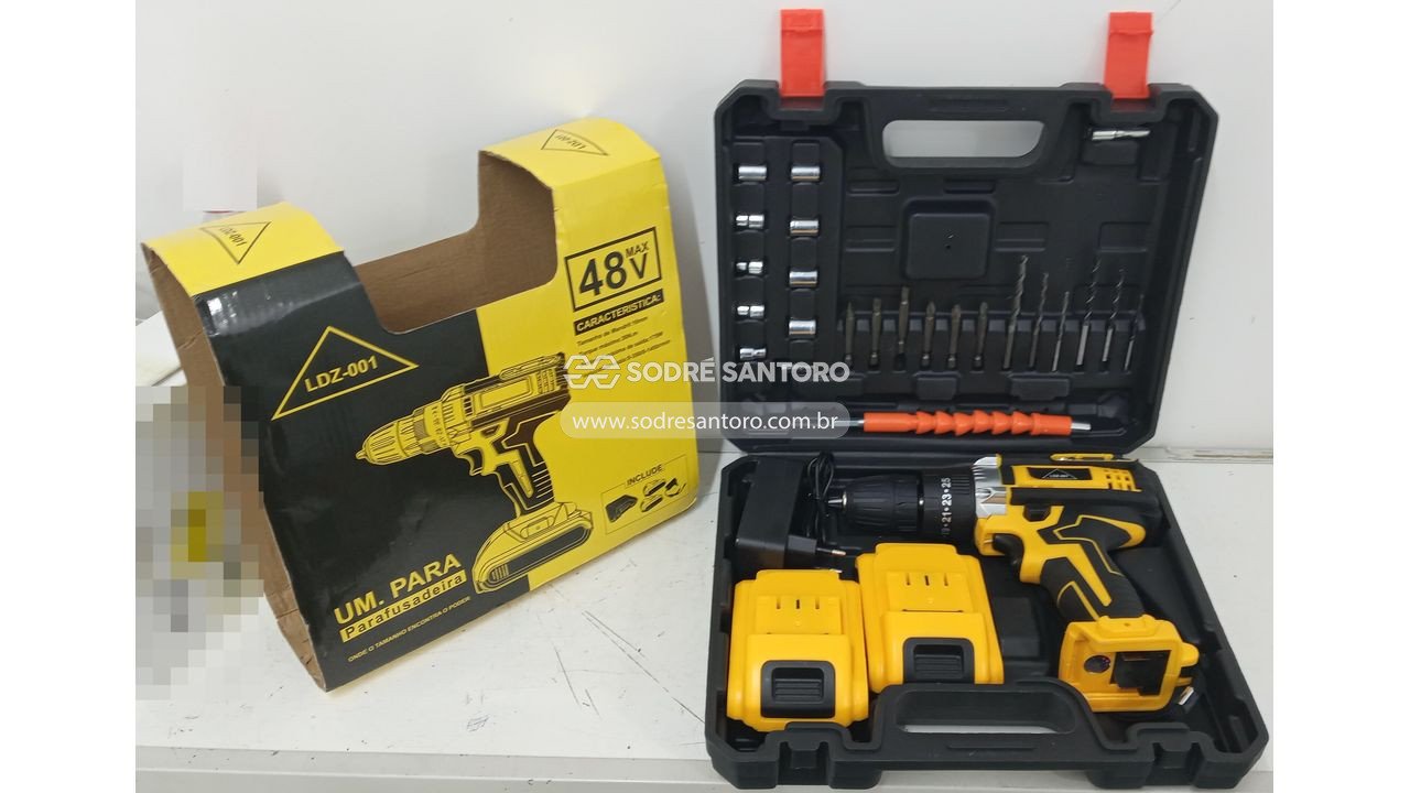 furadeira/parafusadeira ldz-001 48vmax 175w