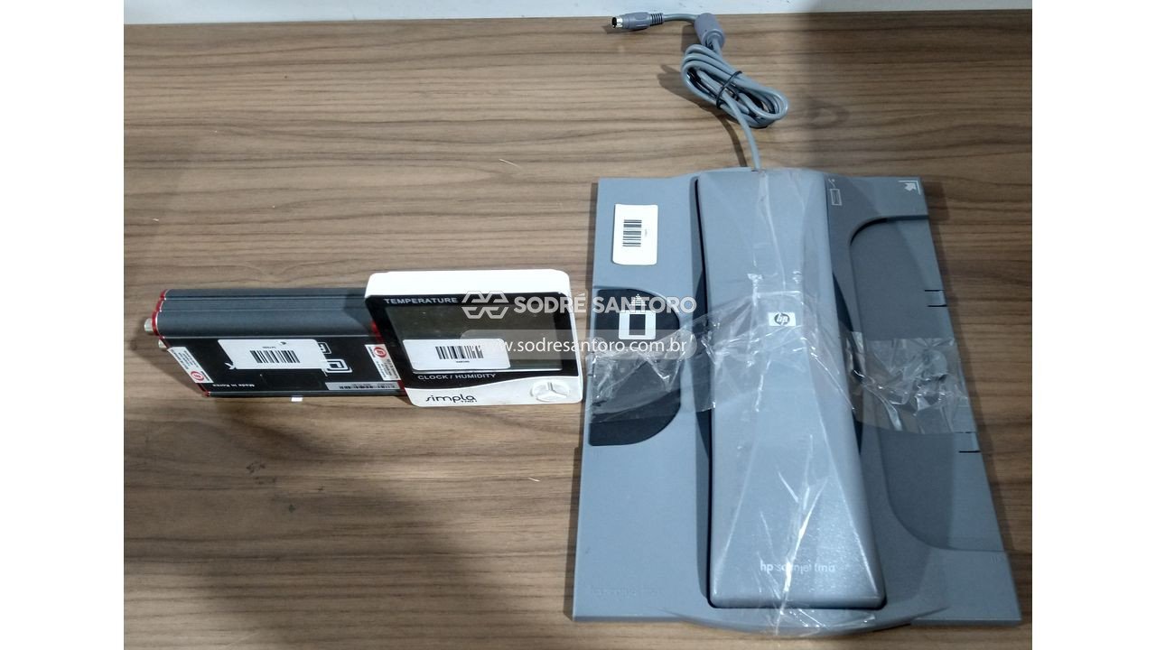 scanner, conversor video hdmi e termo higrometro