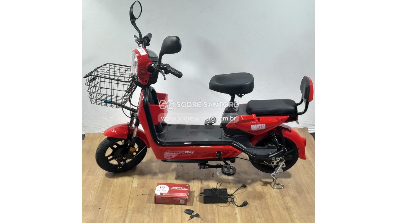 bicicleta elétrica importway com carregador