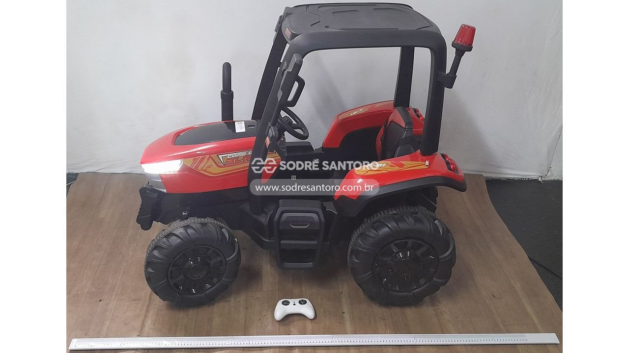 mini trator elétrico come on blast com controle