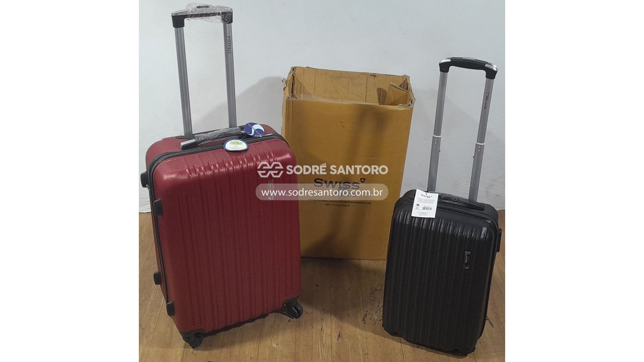 2 malas de viagem (1 swiss e stradda)