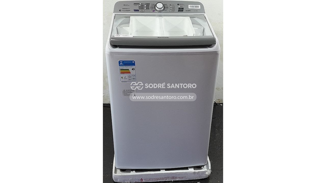 lavadora de roupas 16kg panasonic na-f160b6wa