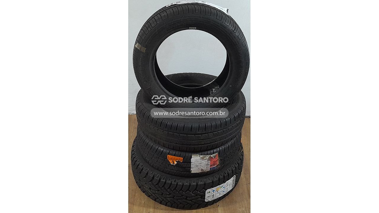 4 pneus (1 fastway, 2 goodyear e 1 continental)