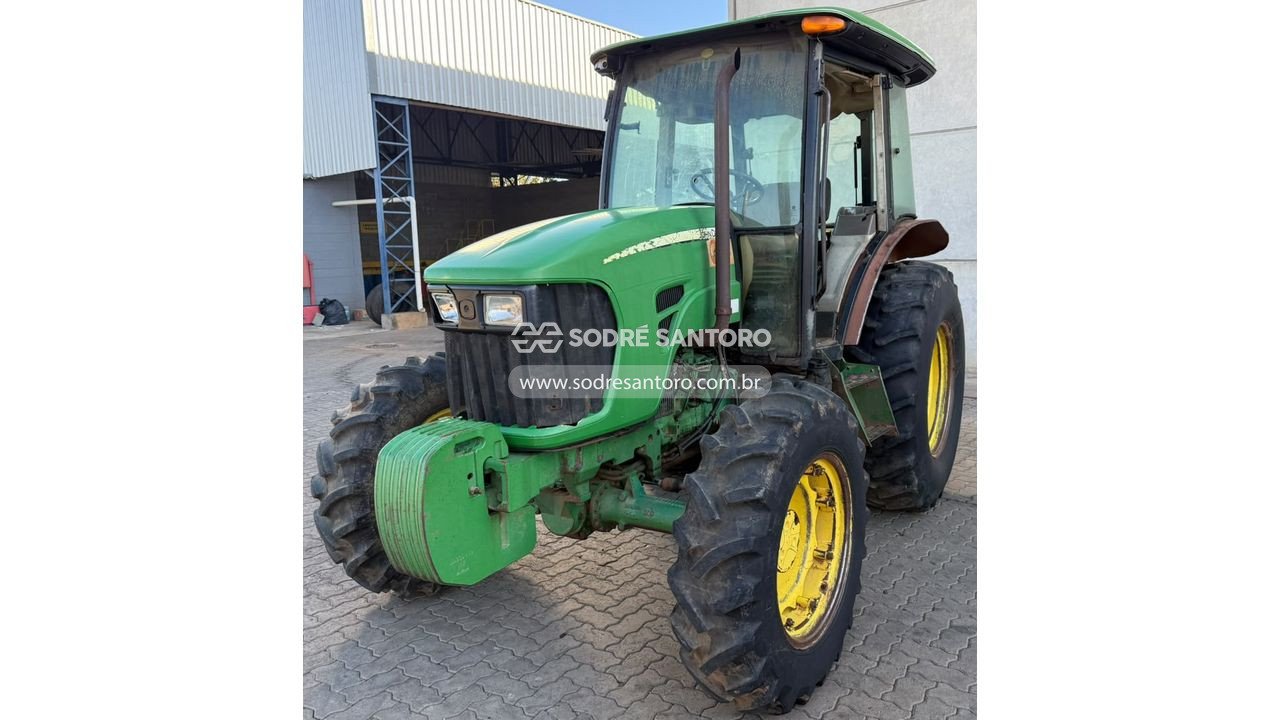 trator agrícola john deere 5078 c/ cabine - 2014