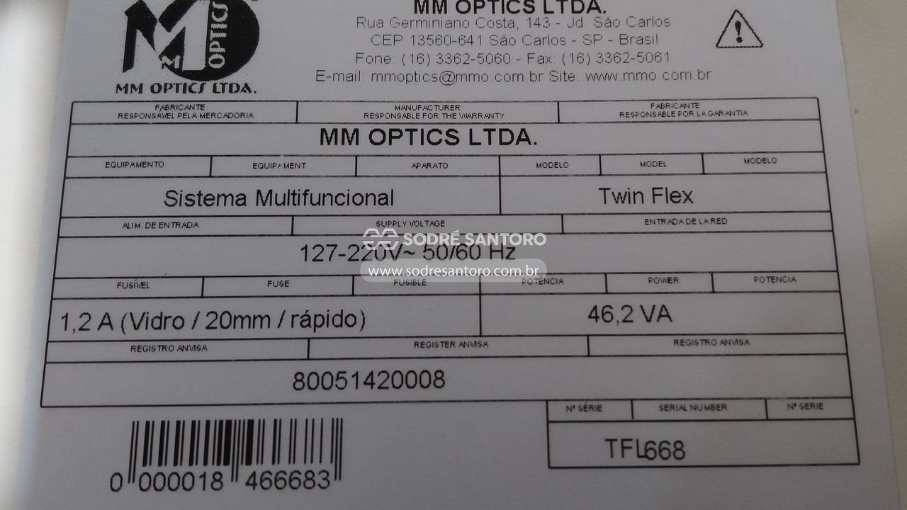 Foto 3: equipamento laser, fotopolimerizador e aquecedor