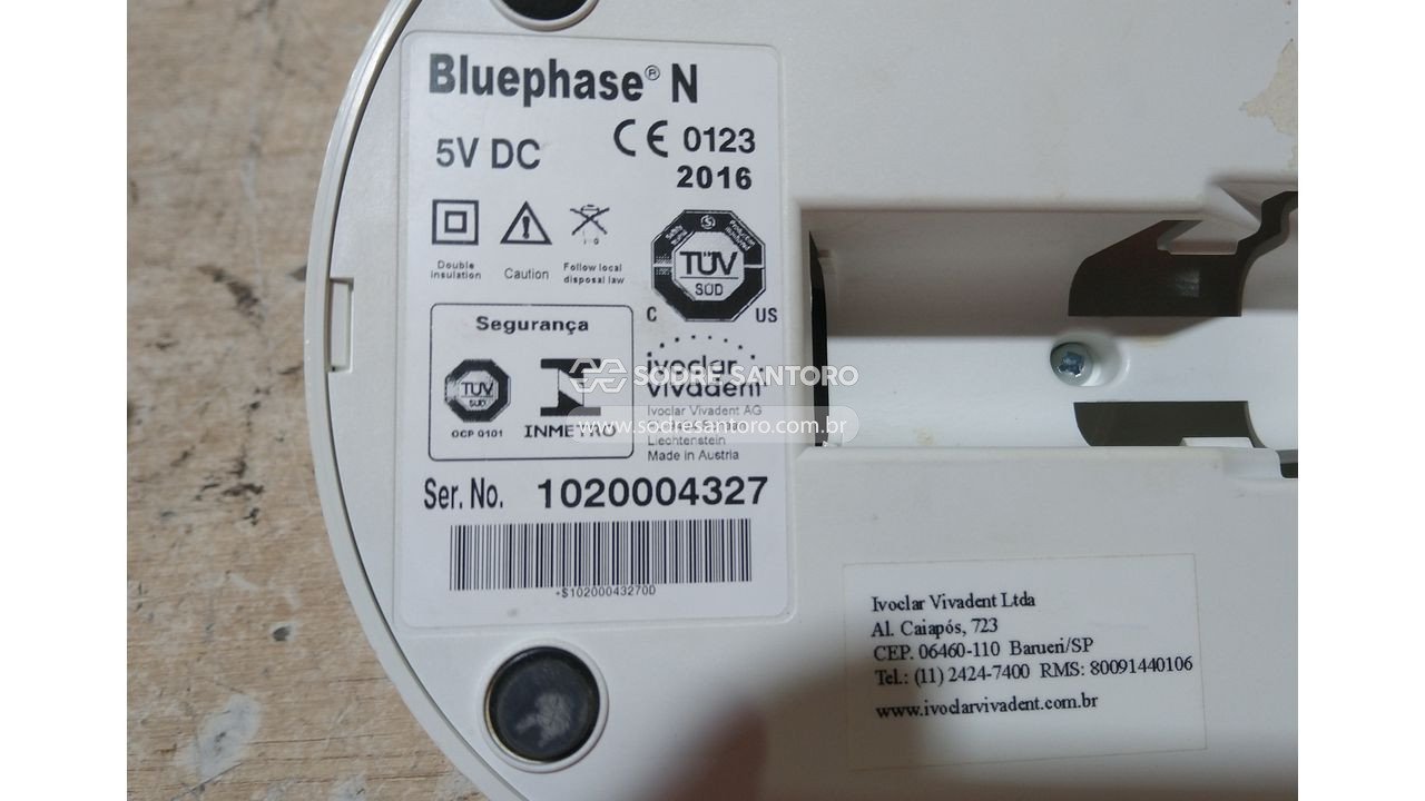 Foto 5: equipamento laser, fotopolimerizador e aquecedor