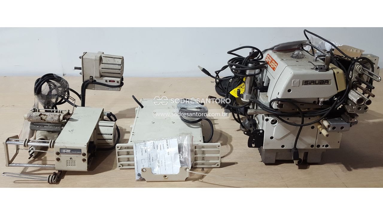 Foto 2: máquina de costura overlock siruba