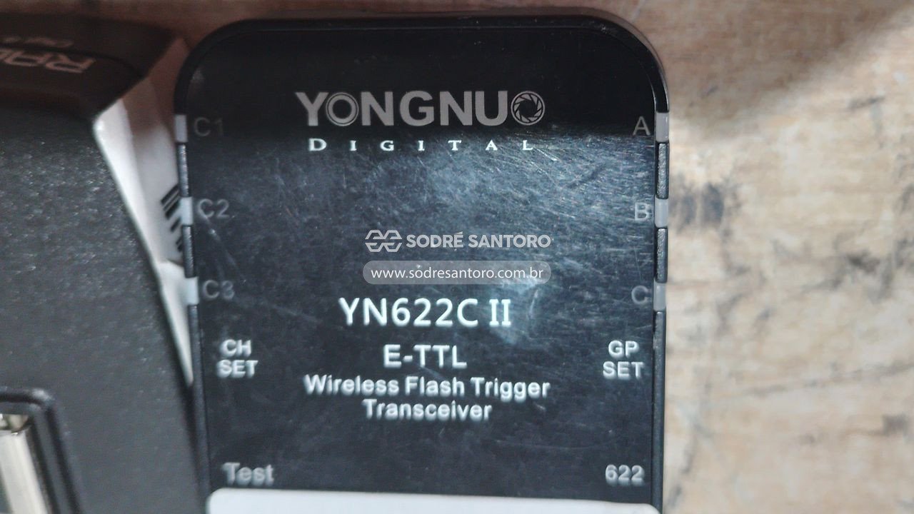 Foto 4: 2 radios flash yongnuo e 2 transmissores radioflash