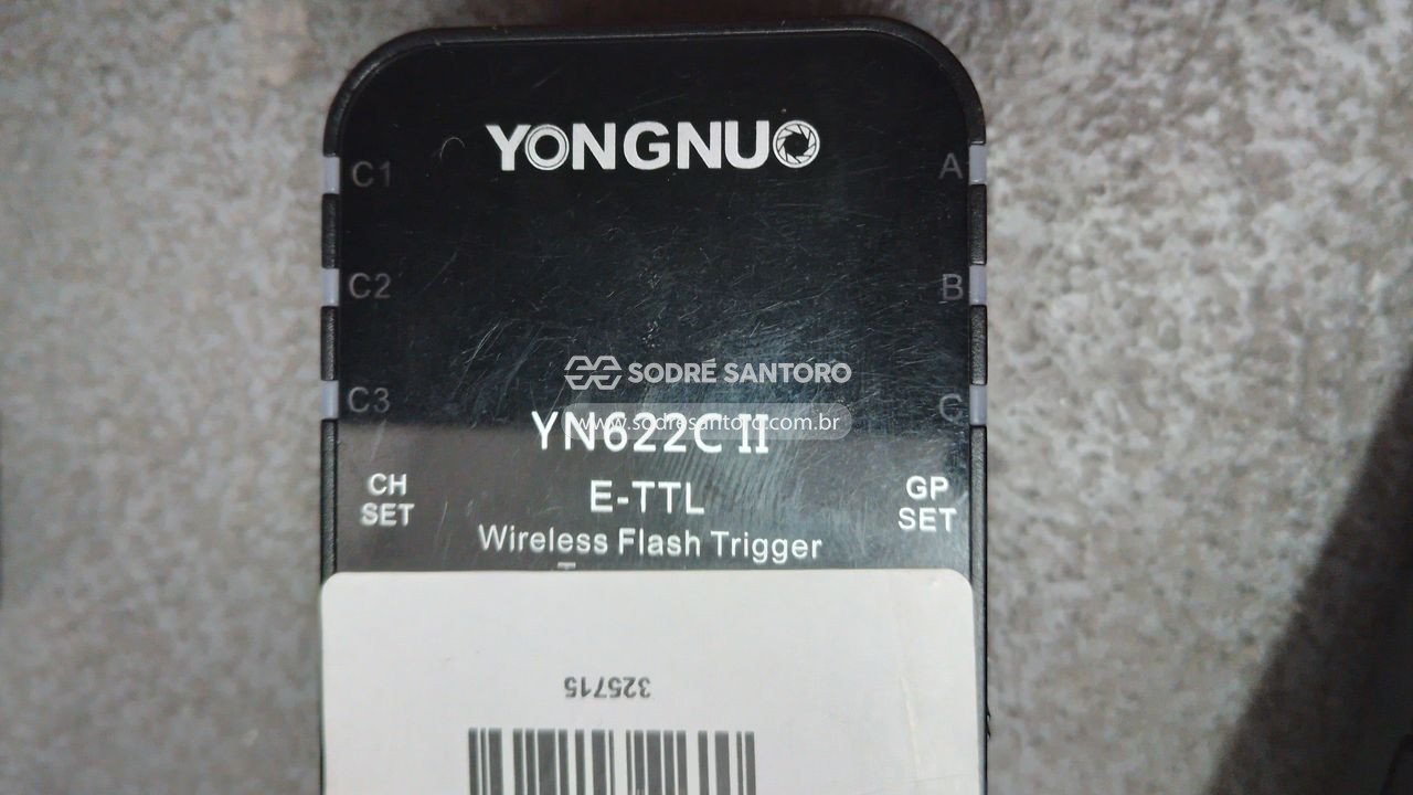 Foto 9 de 10: 2 radios flash yongnuo e 2 transmissores radioflash