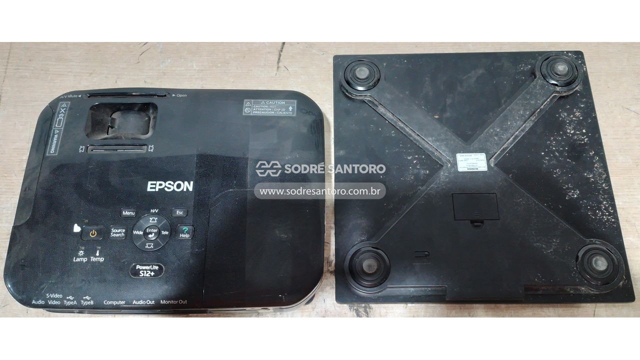 Foto 3: 1 projetor epson powerlite s12+ h430a e 1 balança digital mondial bl-05