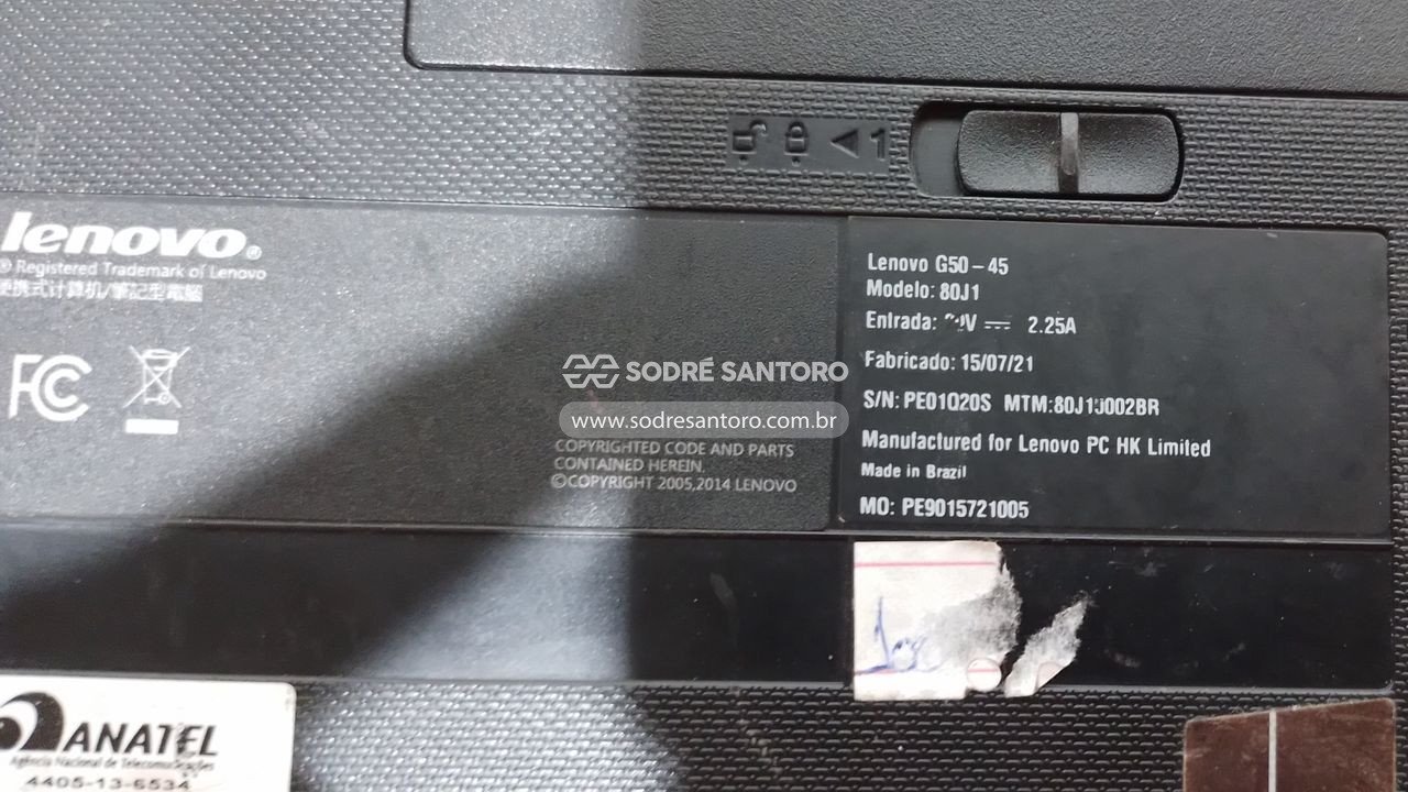 Foto 8 de 8: sucata 5 notebooks (1 itautec, 1 acer e 3 lenovo)