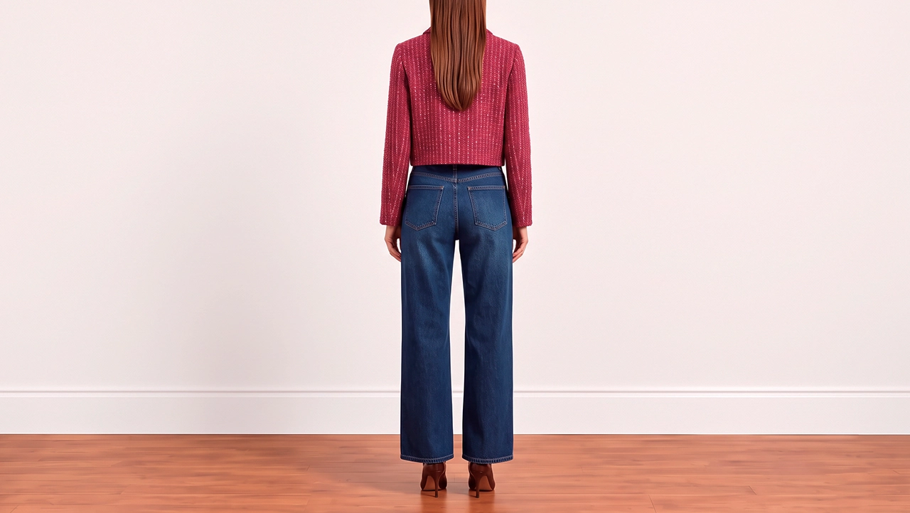 Foto 3: NK - Jaqueta em Tweed vermelho, rosa e roxo. Tamanho 36 BR